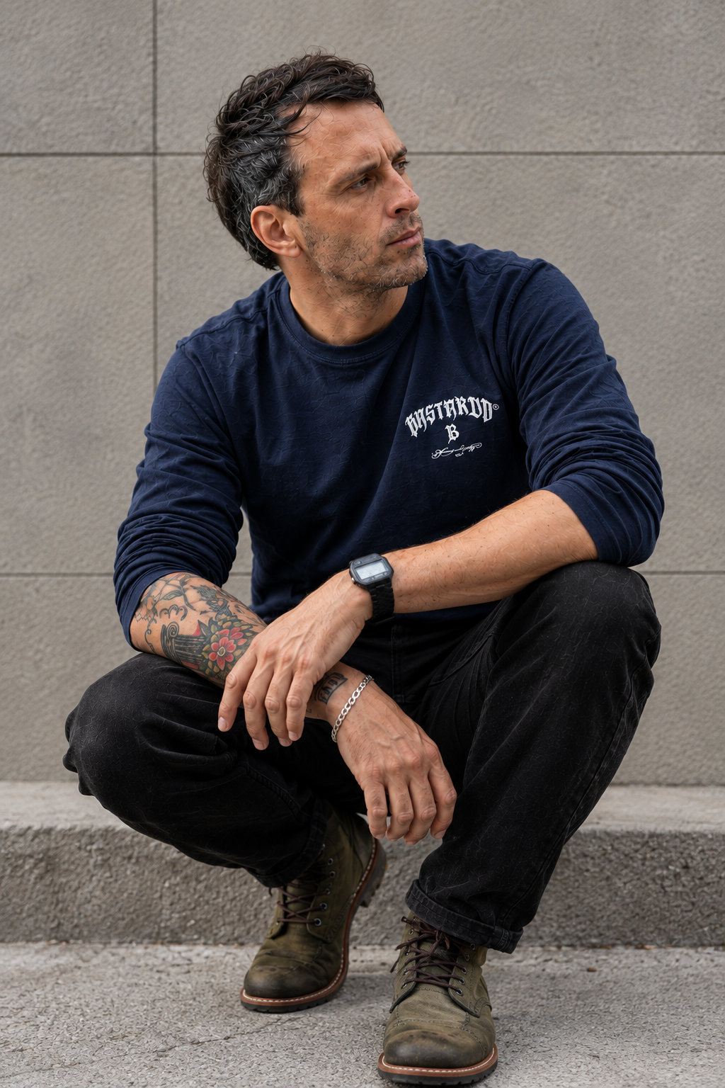 POLERA BLUE BASTARDO