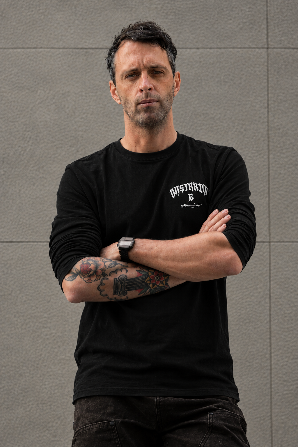POLERA BLACK BASTARDO