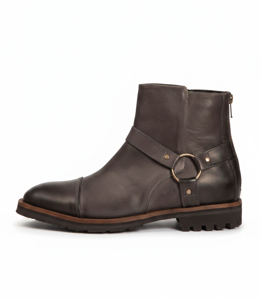 MOTO BOOT NEGRO